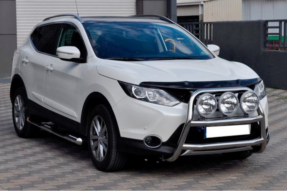 Nissan Qashqai 2014–2021 Karjapuskuri WT018 (ruostumaton teräs) Image