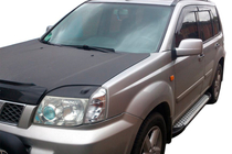 Nissan X-trail T30 2002–2007 Allmond Grey sivuportaat (2 kpl, alumiini) kuva 1