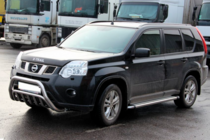 Nissan X-trail T31 2007–2014 Etusuojakaari WT002 (ruostumaton teräs) kuva 3