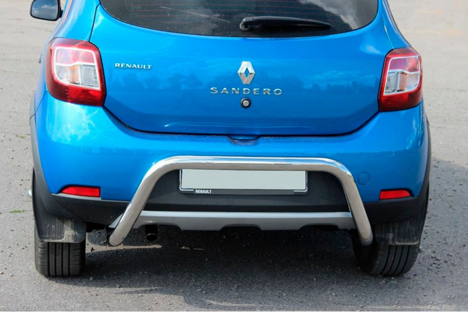 Renault Sandero 2013–2022 Takakaari AK007 (ruostumaton teräs) Image