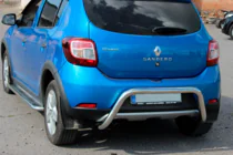 Dacia Sandero 2013–2020 Takakaari AK007 (ruostumaton teräs) kuva 1