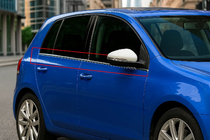 Volkswagen Golf 6 2008–2014 Ikkunalistat (4 kpl, ruostumaton teräs) OmsaLine – italialainen ruostumaton teräs kuva 2