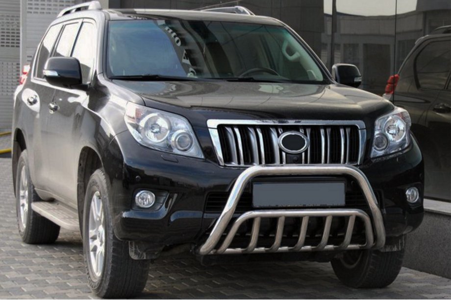 Toyota Land Cruiser Prado 150 2009–2023 Karjapuskuri WT002 (ruostumaton teräs) Image