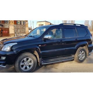 Sivukynnyssuojat BB004 (2 kpl, ruostumaton teräs) Toyota Land Cruiser Prado 120 2002–2009 kuva 2