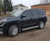 Toyota Land Cruiser Prado 150 2009–2023 Sivukynnyssuoja BB004 (2 kpl, ruostumaton teräs) kuva 6
