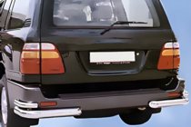 Toyota Land Cruiser 100 1998–2007 Takakulmat AK003-Double (2 kpl, ruostumaton teräs) kuva 4