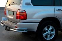 Toyota Land Cruiser 100 1998–2007 Takakulmat AK003-Double (2 kpl, ruostumaton teräs) kuva 1