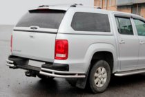 Volkswagen Amarok 2010–2022 Takakulmat AK003-Double (2 kpl, ruostumaton teräs) kuva 2