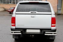 Volkswagen Amarok 2010–2022 Takakulmat AK003-Double (2 kpl, ruostumaton teräs) kuva 4