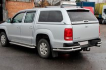 Volkswagen Amarok 2010–2022 Takakulmat AK003-Double (2 kpl, ruostumaton teräs) kuva 5