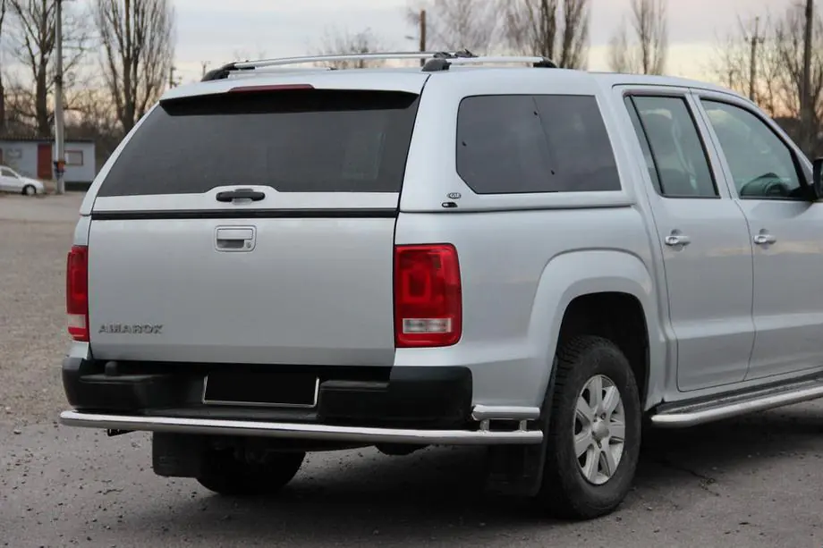 Volkswagen Amarok 2010–2022 Takasuojakaaret AK005-2 (2 kpl, ruostumaton teräs) Image