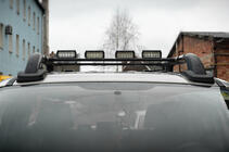 Volkswagen Amarok 2010–2022 Black Shark kattokaiteet (poikittaispalkit mukana) kuva 4