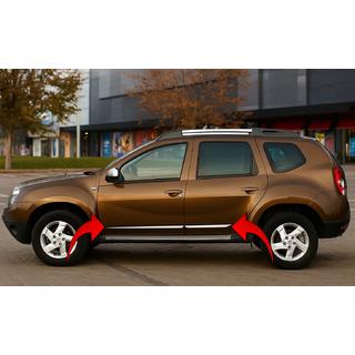 Oven kromilistat (4 kpl, ruostumaton teräs) Dacia Duster 2008–2018 kuva 1