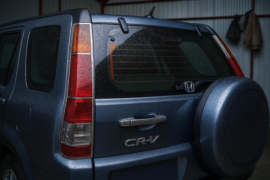 Honda CRV 2001–2006 Takavalojen suojalistat (2 kpl, muovi) Image