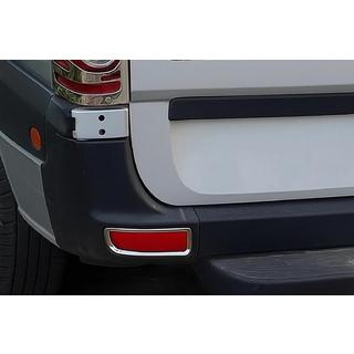 Heijastimien kromikehykset (2 kpl, ruostumatonta terästä) Mercedes Sprinter W906 2006–2018 kuva 1