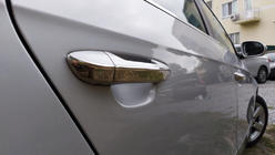Volkswagen Passat B6 2006–2012 Ovenkahvan suojat, litteät (4 kpl, ruostumaton teräs) kuva 1