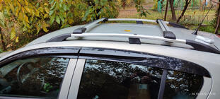 Opel Astra H 2004–2013 Lukittavat kattotelineen poikkipalkit tavallisiin kattokaiteisiin (2 kpl) kuva 1