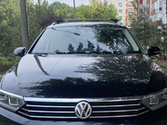 Volkswagen Passat B8 2015–2023 Lukittavat kattotelineen poikittaispalkit integroiduille kattokaiteille (2 kpl) Musta kuva 8