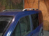 Ford Connect 2006–2009 CROWN kattokaiteet (matta harmaa) kuva 4