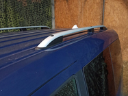 Ford Connect 2010–2013 CROWN kattokaiteet (matta harmaa) kuva 5