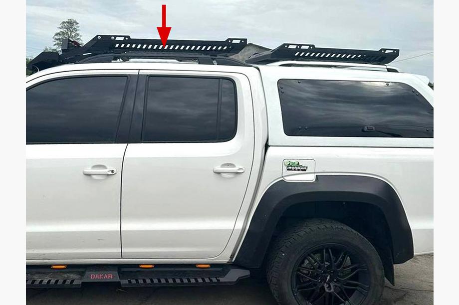 Volkswagen Amarok 2010–2022 Skyport Black kattokaiteet Kuva 2