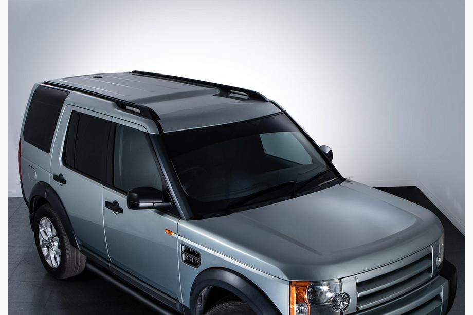 Land Rover Discovery IV 2009–2017 Kattokaiteet, alkuperäismalli (mustat) Kuva 2