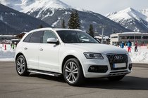 Audi Q5 2008–2017 Astinlaudat Maya V1 (2 kpl, alumiini) kuva 1