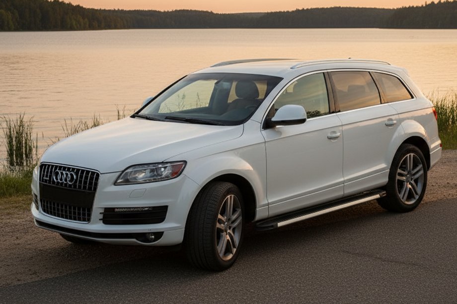 Audi Q7 2005–2015 Astinlaudat Maya V1 (2 kpl, alumiini) Image