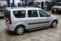 Dacia Logan MCV 2004–2014 Astinlaudat Maya V1 (2 kpl, alumiini) kuva 3