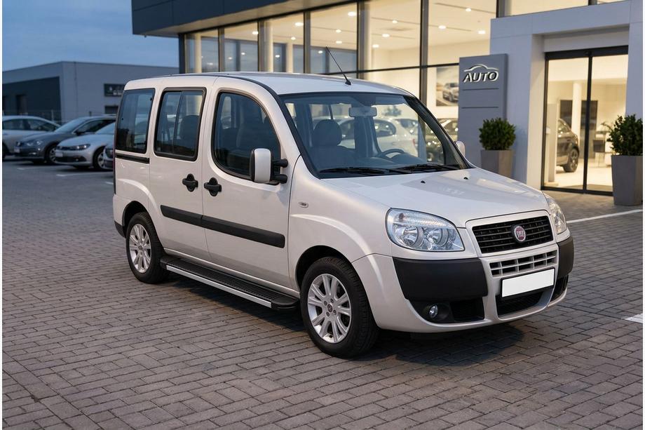 Fiat Doblo I 2005–2010 Maya sivukynnykset (2 kpl, alumiini) Image