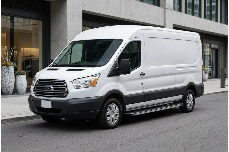 Ford Transit 2014– Maya sivukynnykset (2 kpl, alumiini) Image