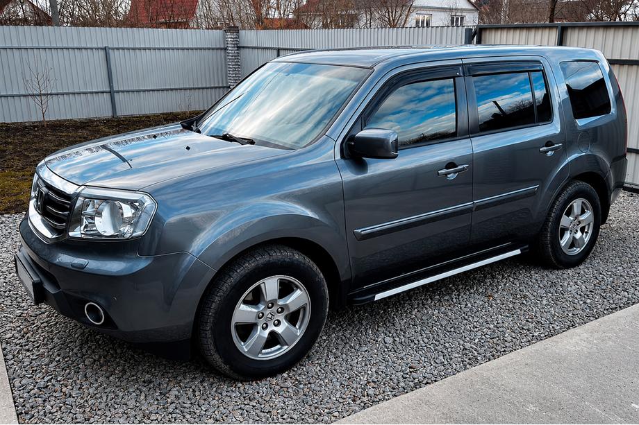 Honda Pilot 2008–2015 Astinlaudat Maya V1 (2 kpl, alumiini) Image