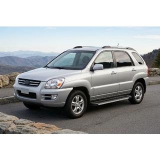 Astinlaudat Maya V1 (2 kpl, alumiini) Kia Sportage 2004–2010 kuva 1