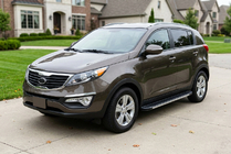 Kia Sportage 2010–2015 Astinlaudat Maya V1 (2 kpl, alumiini) kuva 1