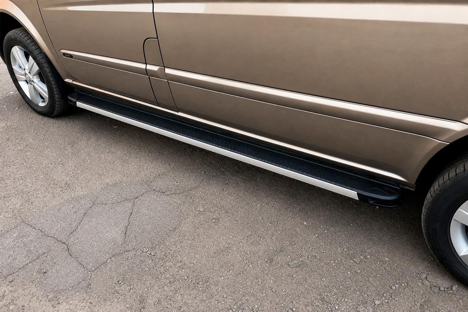 Mercedes Viano 2004–2014 Astinlaudat Maya V1 (2 kpl, alumiini) Pitkä akseliväli Image