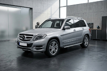 Mercedes GLK-sarja X204 2008–2015 Astinlaudat Maya V1 (2 kpl, alumiini) kuva 1