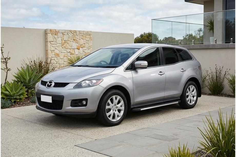 Mazda CX-7 2006–2012 Astinlaudat Maya V1 (2 kpl, alumiini) Image