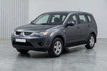 Mitsubishi Outlander 2006–2012 Astinlaudat Maya V1 (2 kpl, alumiini) kuva 6