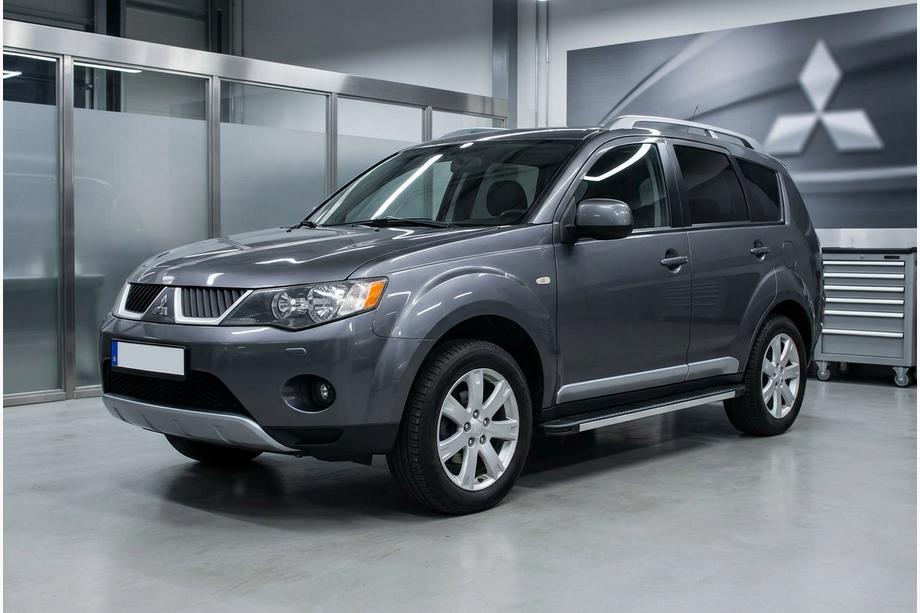 Mitsubishi Outlander 2006–2012 Astinlaudat Maya V1 (2 kpl, alumiini) Image