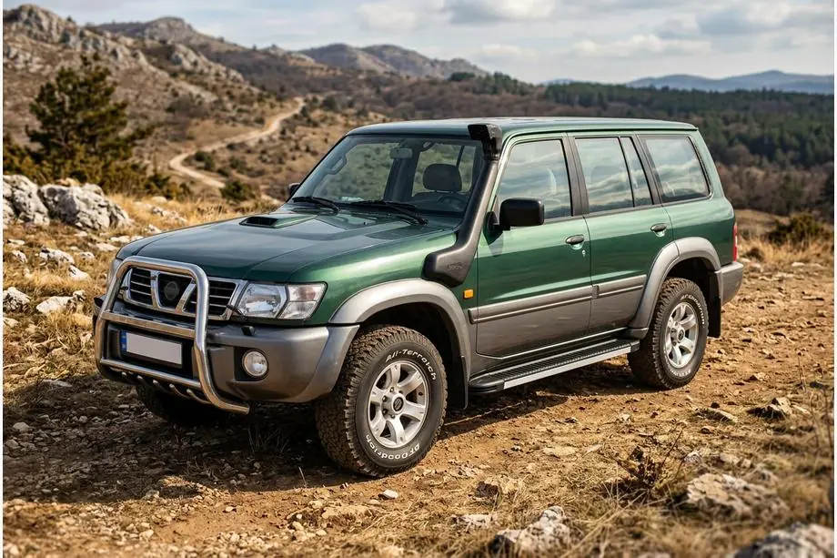 Nissan Patrol Y61 1997–2011 Astinlaudat Maya V1 (2 kpl, alumiini) Image