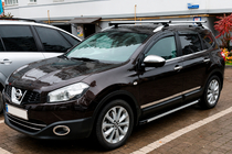 Nissan Qashqai 2007–2010 Astinlaudat Maya V1 (2 kpl, alumiini) kuva 4