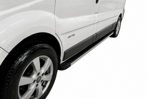 Renault Trafic 2001–2015 Maya sivukynnykset (2 kpl, alumiini) Pitkä akseliväli kuva 1