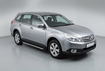 Subaru Outback 2009–2014 Astinlaudat Maya V1 (2 kpl, alumiini) kuva 1