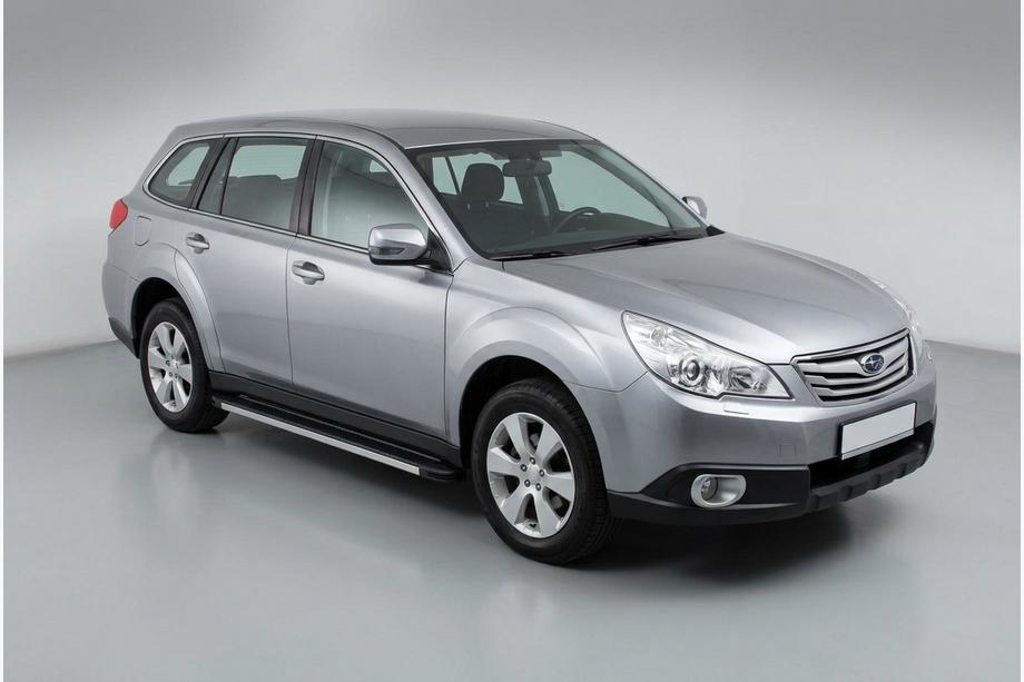 Subaru Outback 2009–2014 Astinlaudat Maya V1 (2 kpl, alumiini) Image