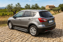 Suzuki SX4 S-Cross 2013–2016 Astinlaudat Maya V1 (2 kpl, alumiini) kuva 1