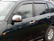 Chery Tiggo 1 2005–2016 Ovenkahvan kromisuojat (4 kpl, ruostumaton teräs) kuva 1