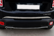 Jeep Renegade 2014– Tavaratilan luukun reunalista 2014-2018 (3 kpl, ruostumaton teräs) kuva 1