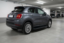 Fiat 500X 2014–2024 Allmond Black sivuaskelmat (2 kpl, alumiini) kuva 1