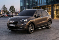 Fiat 500X 2014–2024 Sivukynnykset RedLine V1 (2 kpl, alumiini) kuva 1