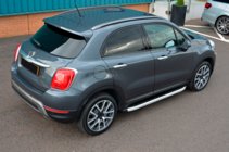 Fiat 500X 2014–2024 Fullmond sivuportaat (2 kpl, alumiini) kuva 5